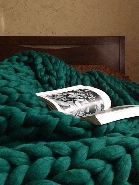 🔥Christmas Sale🔥Chunky Knit Blanket
